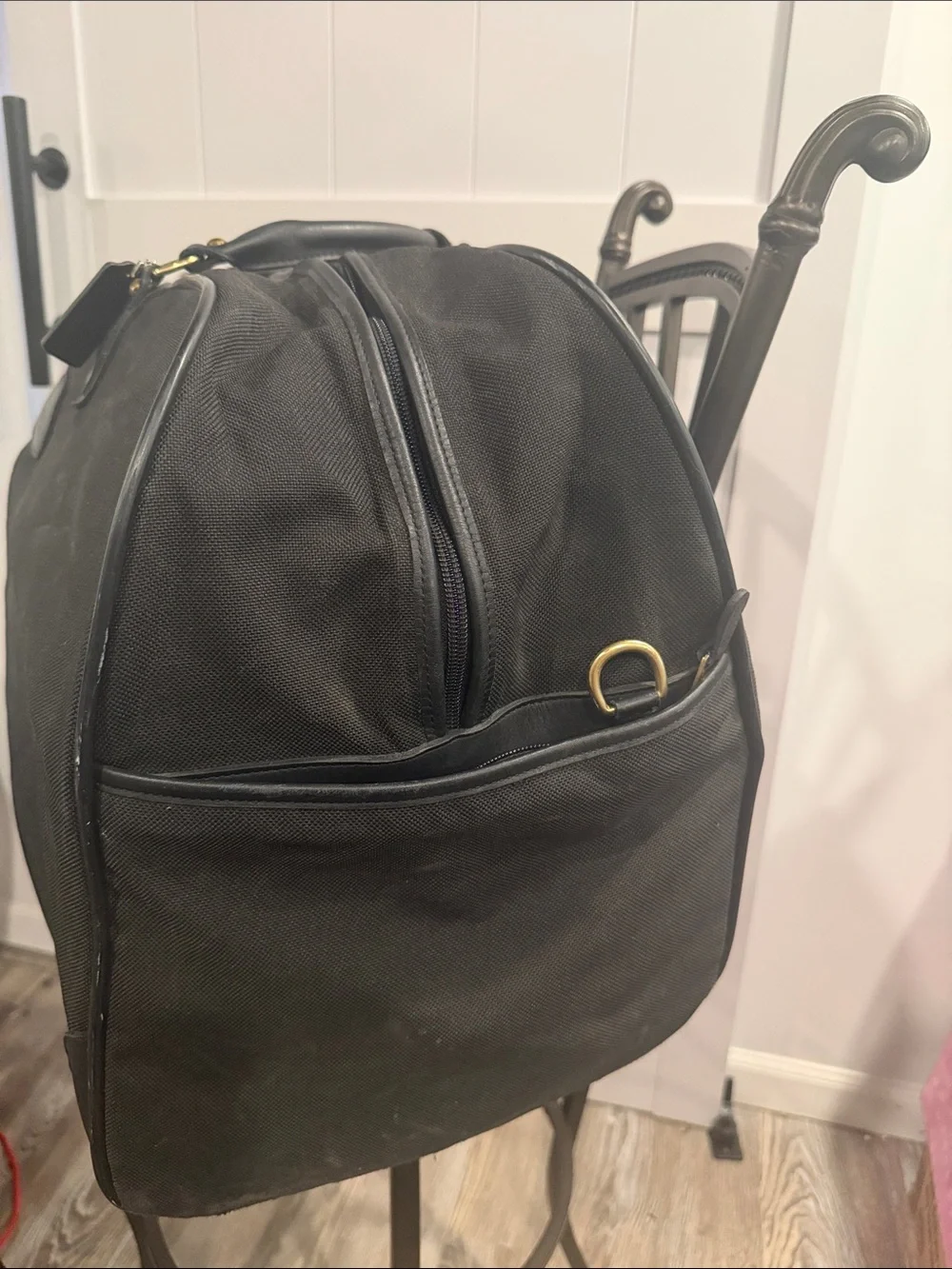 Coach weekender travel bag